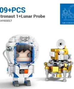 Mini Lego </br> Astronaute Sonde Lunaire