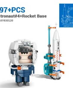 Mini Lego </br> Astronaute Fusée