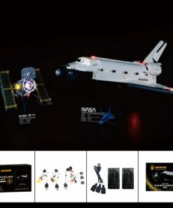 Lego LED Navette Spatiale Satellite