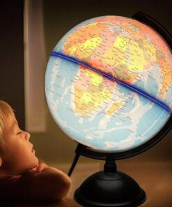 globe terrestre lumineux 32 cm