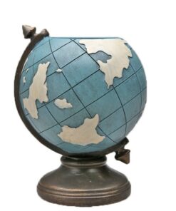 porte stylo globe terrestre