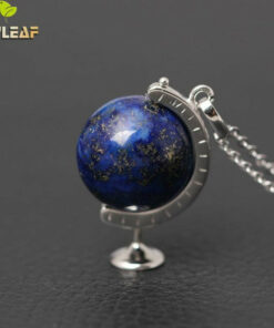 collier globe homme