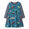 robe fille espace