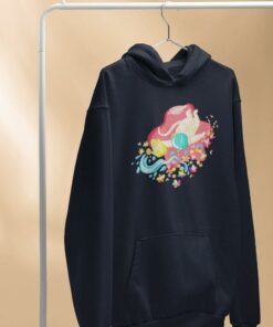 Sweat Astronaute fleurs bleu