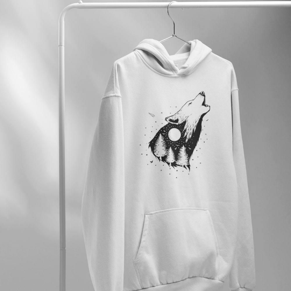 sweat-loup-lune-blanc-le-petit-astronaute sweat lune loup