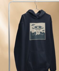 sweat ovni retro bleu