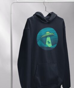 sweat ovni ufo bleu