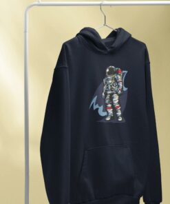 sweat cosmonaute bleu