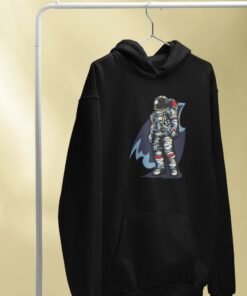 sweat cosmonaute noir