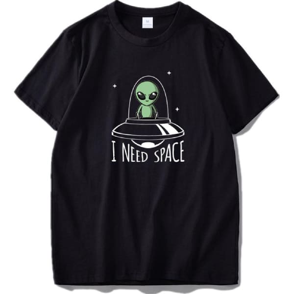 t-shirt-alien-i-need-space-noir t shirt alien i need space