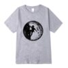 t shirt astronaute escalade gris