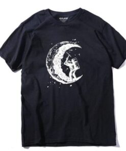 t shirt astronaute mineur de lune