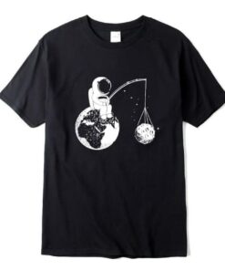t shirt astronatue pecheur d'astéroide