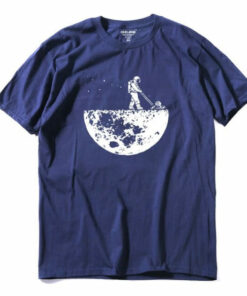 t shirt astronaute tondeuse lunaire