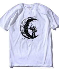 t shirt astronaute lune