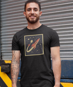 T Shirt Fusée Retro