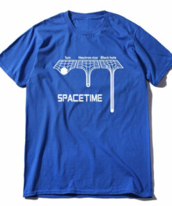 t-shirt-gravité bleu