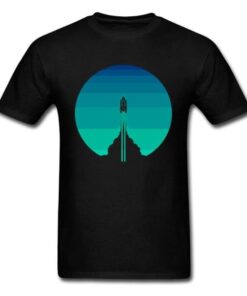 t shirt navette spatiale simpliste