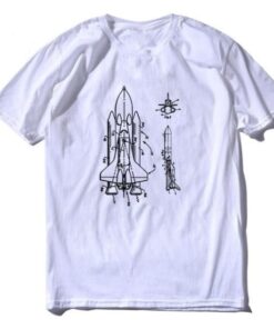 t shirt navette spatiale dimension