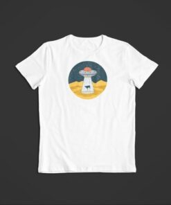 t shirt ovni vache blanc