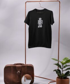 Robot retro t shirt
