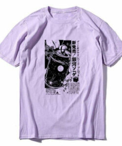 t shirt space anime rose