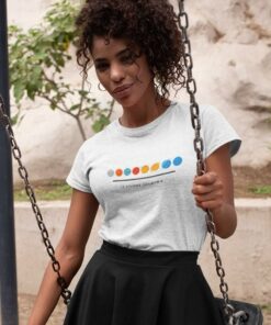 t shirt systeme solaire planete 