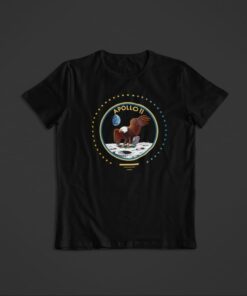 T Shirt Apollo 11 noir
