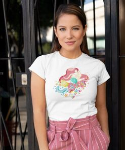 T Shirt Astronaute Fleurs 