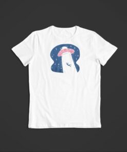 T Shirt Ovni Fille blanc
