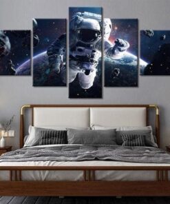 tableau astronaute astronomie