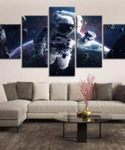 tableau astronaute espace