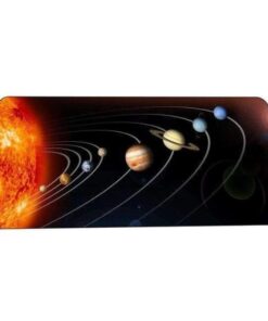 tapis de souris planete orbites systeme solaire