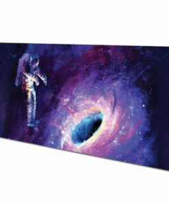 Tapis de Souris Astronaute Trou Noir