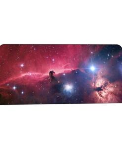 tapis de souris nebuleuse rouge cosmique