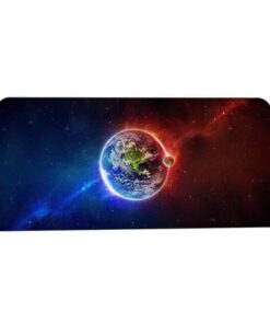 tapis de souris planete terre lune