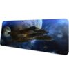 tapis de souris vaisseau spatial furtif