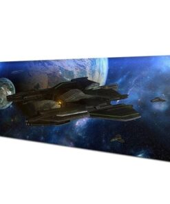 tapis de souris vaisseau spatial furtif