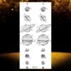 Tatouage Éphémère Système Solaire | Le Petit Astronaute