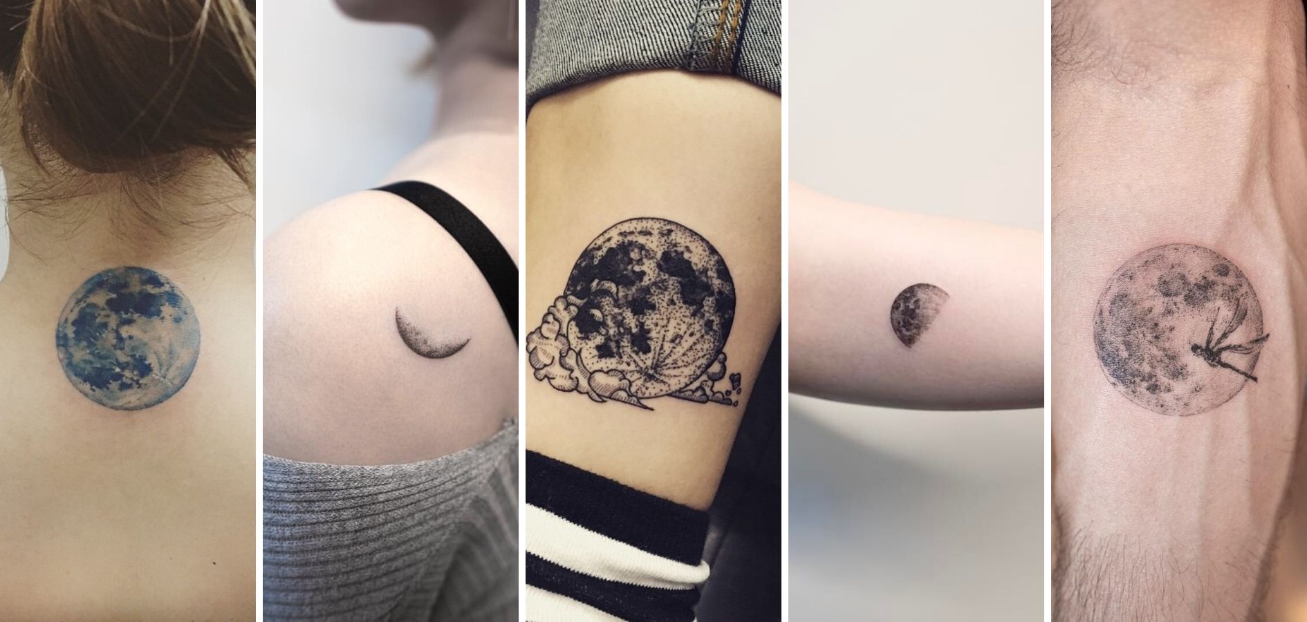 tatouage lune