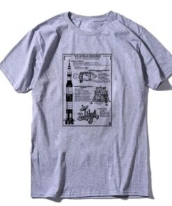 t shirt apollo gris