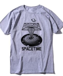 t shirt spacetime gris