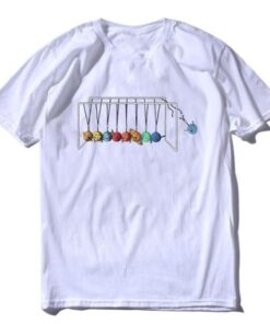 t shirt systeme solaire planete