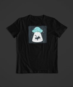 Tee Shirt Ovni Drole noir