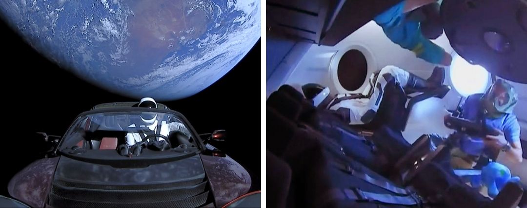 Combinaison SpaceX Tesla Roadster Demo 1