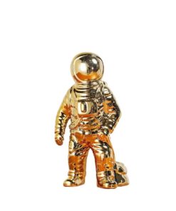 tirelire astronaute or