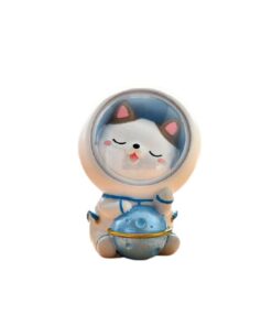 tirelire chat astronaute