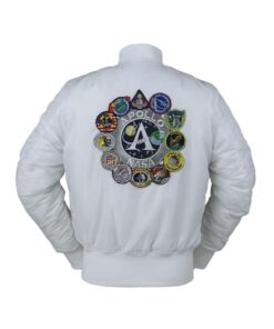 veste nasa blanche