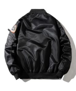 veste nasa sts dos noir