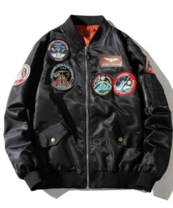 veste nasa sts noire
